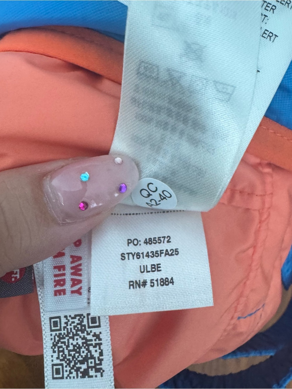 Patagonia Baby Nano Puffer-Alls in Color Uplift Blue - Picture 6 of 8